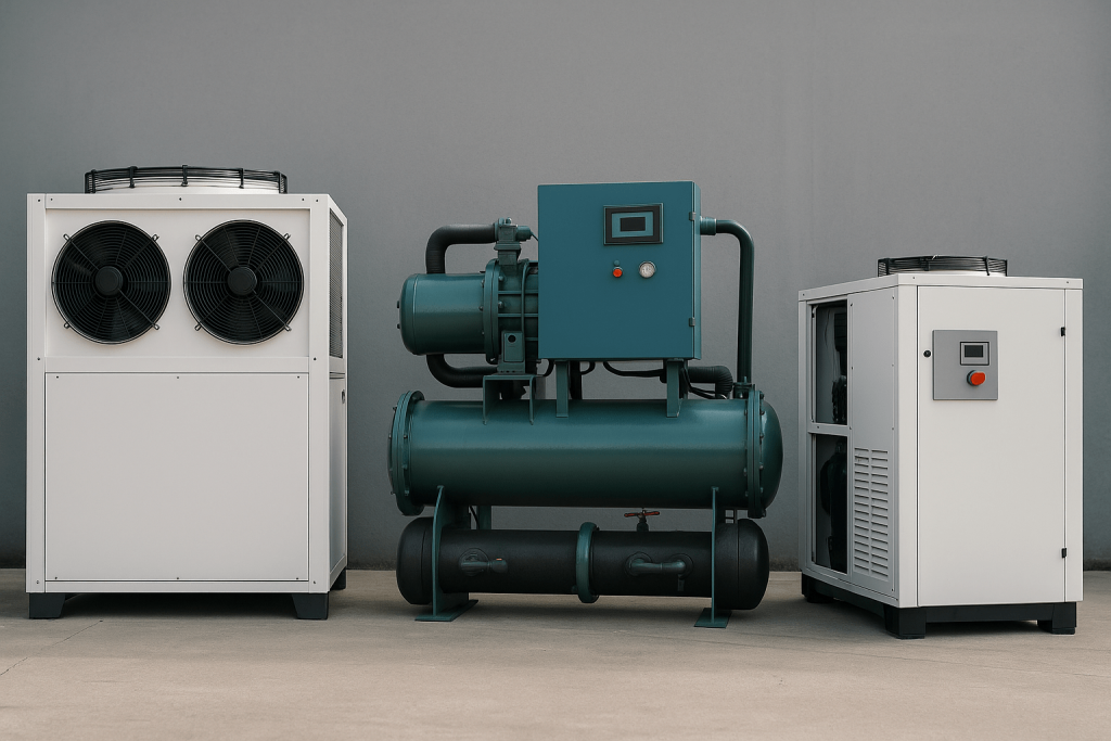 انواع چیلر صنعتی | چیلر صنعتی البرز