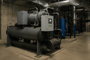 چیلر صنعتی آب خنک